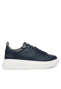 Liu Jo Sneakersy Big 05 7G5015 PX331 Granatowy. Kolor: niebieski. Materiał: skóra