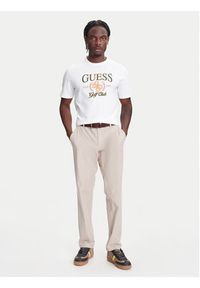 Guess T-Shirt M5YI22 K8FQ4 Biały Regular Fit. Kolor: biały. Materiał: bawełna #5