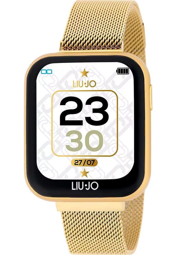 Smartwatch Liu Jo Smartwatch damski LIU JO SWLJ053 złoty bransoleta. Rodzaj zegarka: smartwatch. Kolor: złoty