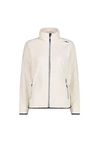 Bluza damska turystyczna CMP 38P1536. Kolor: biały. Materiał: polar. Sport: turystyka piesza #1