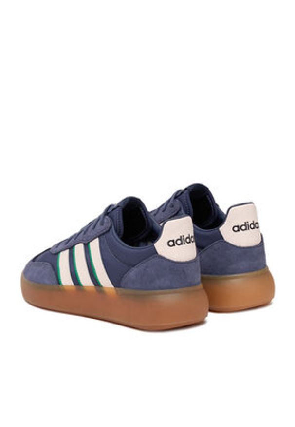 Adidas - adidas Sneakersy BARREDA DECODE JR3545 Granatowy. Kolor: niebieski. Materiał: zamsz, skóra