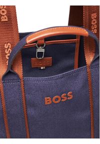 BOSS Torebka Palmah Tote 50546461 Granatowy. Kolor: niebieski #3