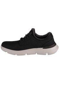 skechers - Buty sportowe Sneakersy męskie, Garza - Reardon. Kolor: czarny. Sport: turystyka piesza