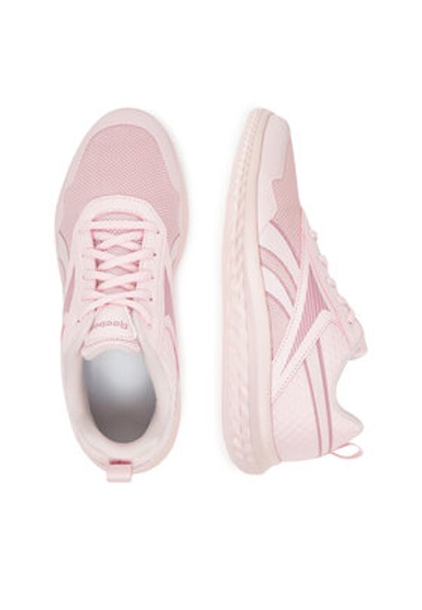 Reebok Buty do biegania RUSH RUNNER 5.0 100242336 Różowy. Kolor: różowy. Materiał: materiał
