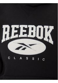 Reebok Bluza Classics Big Logo IL4633 Czarny Relaxed Fit. Kolor: czarny. Materiał: bawełna