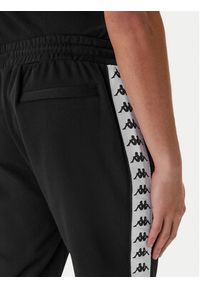 Kappa Spodnie dresowe Banda Alanz 3 321Y8FW Czarny Comfort Fit. Kolor: czarny. Materiał: bawełna #3