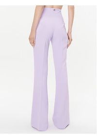 TwinSet - TWINSET Spodnie materiałowe 232TP2053 Fioletowy Regular Fit. Kolor: fioletowy. Materiał: syntetyk #6