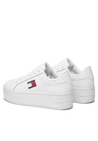 Tommy Jeans Sneakersy Tjw Flatform Ess EN0EN02518 Biały. Kolor: biały #4