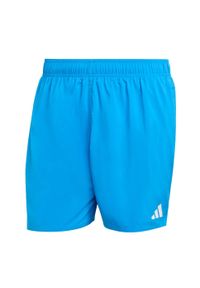 Adidas - Szorty Water Reactive Graphic Swim 5-Inch. Kolor: biały, wielokolorowy, niebieski. Materiał: materiał