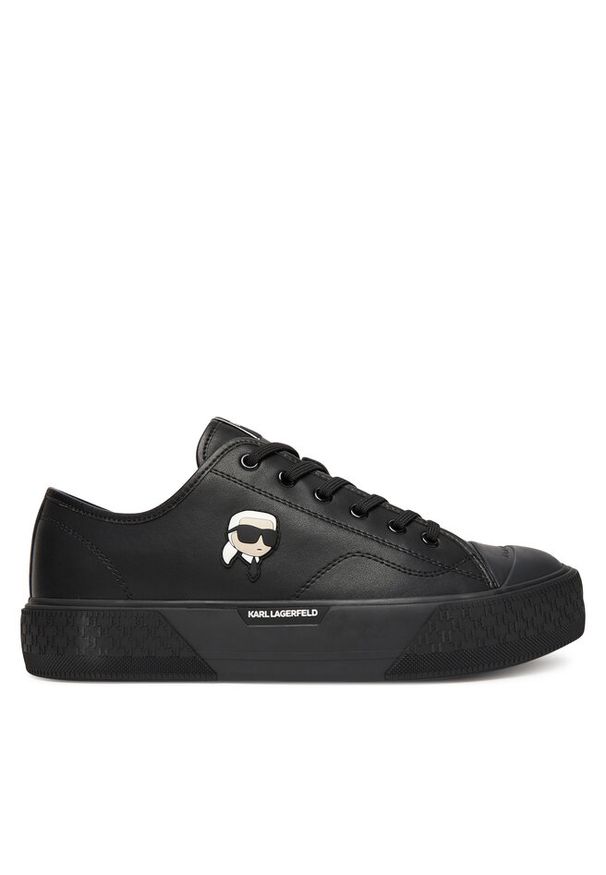 Karl Lagerfeld - Sneakersy KARL LAGERFELD. Kolor: czarny