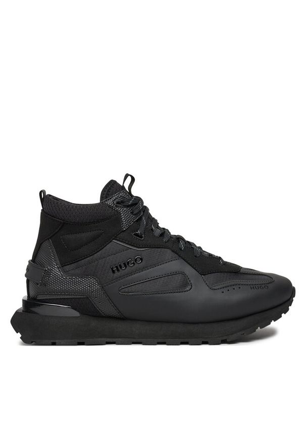 Hugo - Sneakersy HUGO. Kolor: czarny