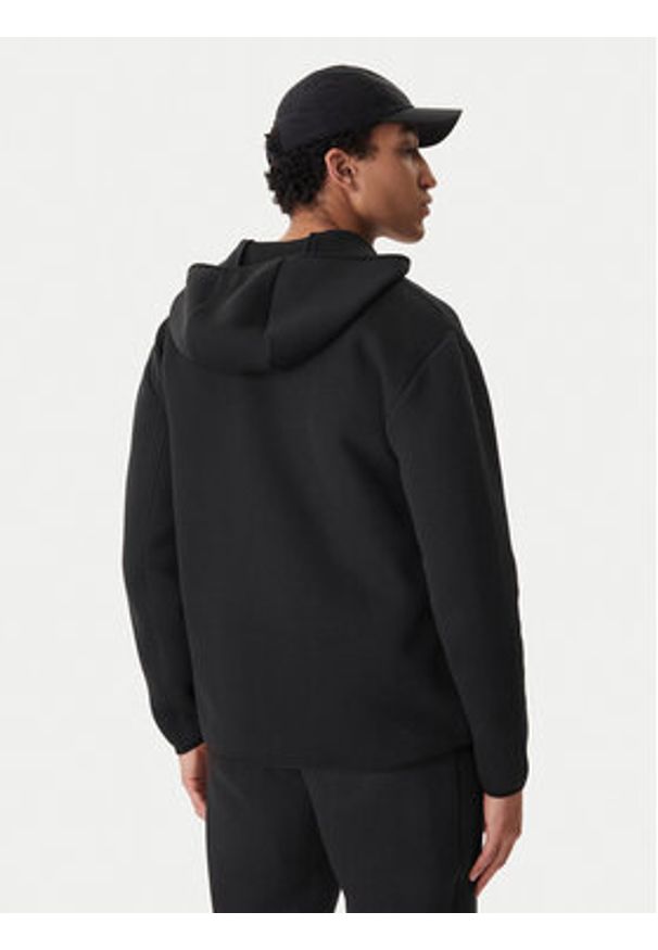 Reebok Bluza Anderson RK25544CCM Czarny Regular Fit. Kolor: czarny. Materiał: bawełna