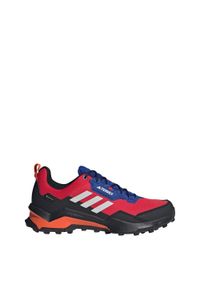 Adidas - Terrex AX4 GORE-TEX Hiking Shoes. Kolor: czerwony, wielokolorowy, niebieski, szary. Materiał: materiał