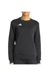 Adidas - Bluza damska adidas Entrada26 KB3951 - czarna. Kolor: czarny. Materiał: poliester, polar, bawełna. Wzór: haft. Styl: klasyczny, sportowy. Sport: piłka nożna #1