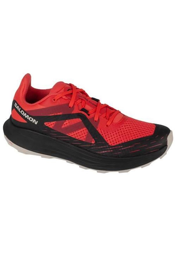 salomon - Buty do biegania męskie Salomon Ultra Flow. Zapięcie: sznurówki. Kolor: wielokolorowy. Materiał: materiał, tkanina, syntetyk. Szerokość cholewki: normalna