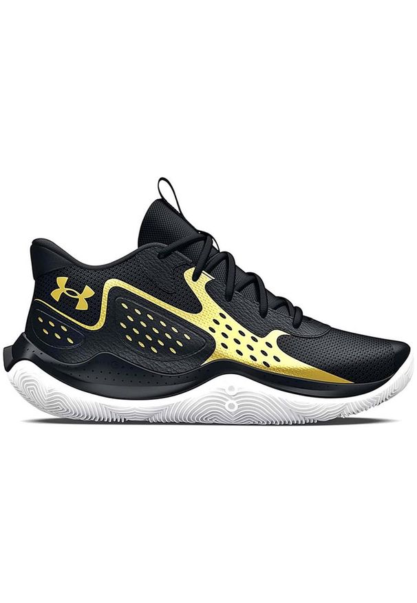 Under Armour - Buty do koszykówki męskie UNDER ARMOUR JET'23. Kolor: czarny, żółty, wielokolorowy. Sport: koszykówka