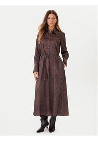 JOOP! Sukienka koszulowa 58 JW243D268 30049375 Beżowy Regular Fit. Kolor: beżowy. Materiał: syntetyk. Typ sukienki: koszulowe #5