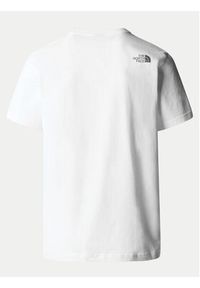 The North Face T-Shirt Mountain Line NF0A87NT Biały Regular Fit. Kolor: biały. Materiał: bawełna #7