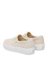 DC Shoes Tenisówki CEO-LEA-ZL-0010 Beżowy. Kolor: beżowy. Materiał: zamsz, skóra #5
