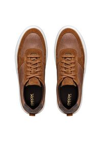 Geox Sneakersy U Deiven U465WA 02247 C6003 Brązowy. Kolor: brązowy. Materiał: skóra