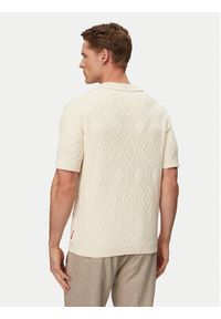 JOOP! Jeans Koszula Diamor 30101667 Kremowy Regular Fit. Kolor: kremowy. Materiał: bawełna #4