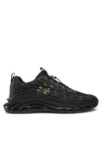 Just Cavalli Sneakersy 77QA3SQ3 Czarny. Kolor: czarny. Materiał: materiał