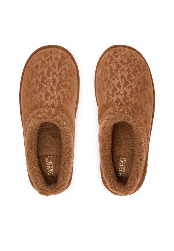Kapcie MICHAEL Michael Kors. Kolor: brązowy