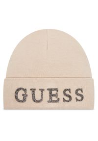 Czapka Guess. Kolor: beżowy