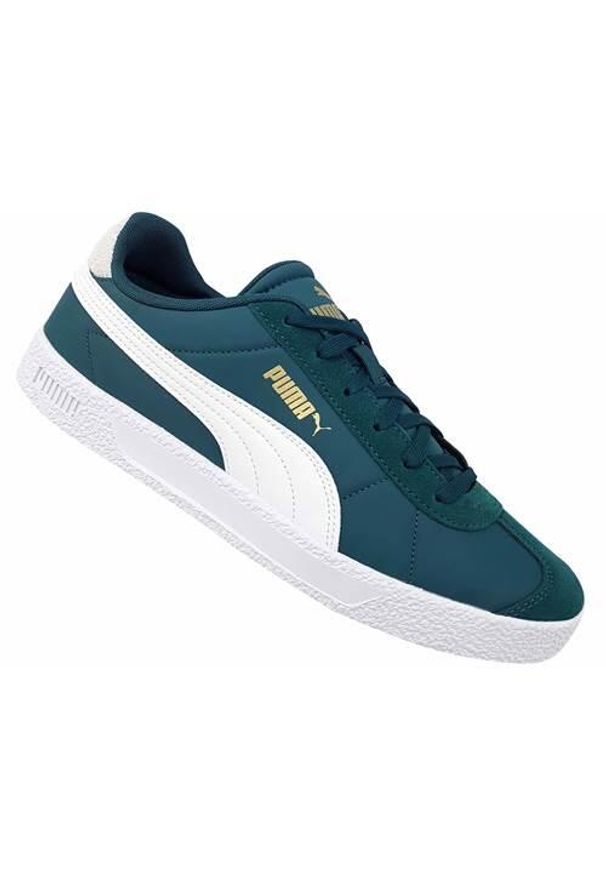Buty do chodzenia męskie Puma Club Nylon. Zapięcie: sznurówki. Kolor: zielony. Materiał: guma, materiał, syntetyk, nylon. Szerokość cholewki: normalna. Sport: turystyka piesza