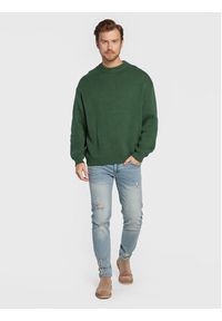 Redefined Rebel Sweter Bastian 212056 Zielony Regular Fit. Kolor: zielony. Materiał: bawełna #5