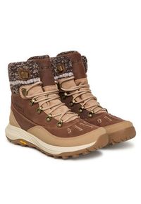 Merrell Śniegowce Siren 4 Thermo Mid Zip Waterproof J038764 Brązowy. Kolor: brązowy. Materiał: zamsz, skóra #4