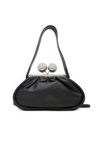Weekend Max Mara Torebka 2525516025600 Czarny. Kolor: czarny. Materiał: skórzane