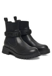 Pepe Jeans Botki Stacy Glow W PLS500026 Czarny. Kolor: czarny. Materiał: skóra #6