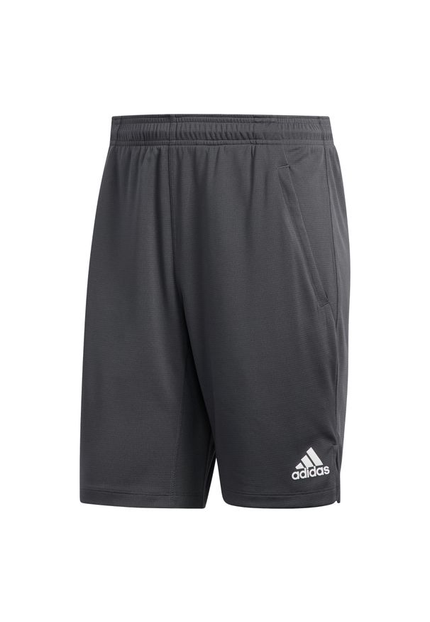 Adidas - Spodenki męskie adidas All Set 9-Inch Shorts. Kolor: szary. Sport: bieganie, fitness
