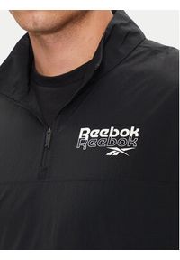 Reebok Kurtka anorak Identity Brand Proud 100076463 Czarny Regular Fit. Kolor: czarny. Materiał: syntetyk