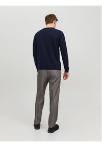 Jack & Jones - Jack&Jones Sweter 12137194 Granatowy Regular Fit. Kolor: niebieski. Materiał: bawełna #5