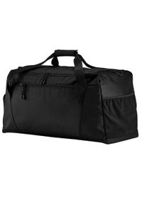 QUADRA - MultiSport Plain Holdall. Kolor: czarny. Sport: fitness