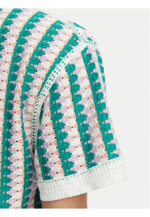 Banana Moon Koszula Avila Bloomday MXN47 Zielony Regular Fit. Kolor: zielony. Materiał: bawełna