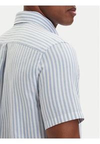 TOMMY HILFIGER - Tommy Hilfiger Koszula MW0MW42449 Niebieski jasny Regular Fit. Kolor: niebieski. Materiał: bawełna #5
