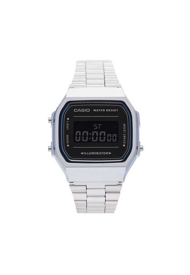 Casio Zegarek A168WEM-2BEF Srebrny. Kolor: srebrny