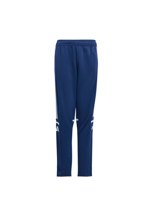 Spodnie Adidas Sport Sq25 Tr Pnt Y Dzieci. Kolor: niebieski. Sport: piłka nożna