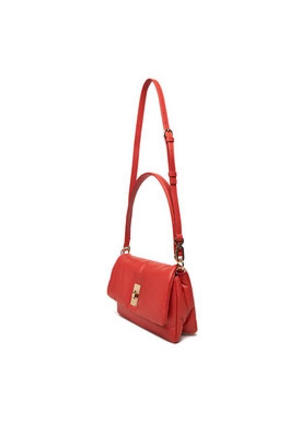 TOMMY HILFIGER - Tommy Hilfiger Torebka Soft Leather Conv Crossover AW0AW17638 Beżowy. Kolor: beżowy. Materiał: skórzane