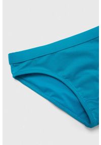 Calvin Klein Jeans dwuczęściowy strój kąpielowy dziecięcy kolor niebieski. Kolor: niebieski. Materiał: włókno, dzianina #2