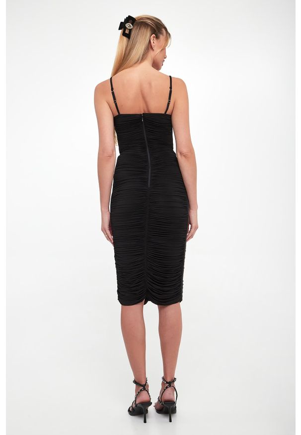 Elisabetta Franchi - Sukienka marszczona bodycon ELISABETTA FRANCHI. Typ sukienki: bodycon
