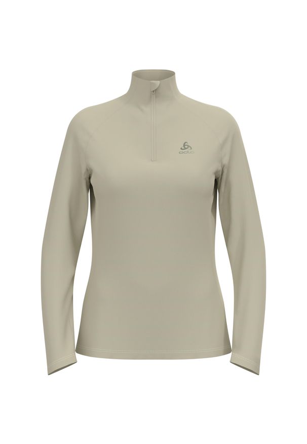 Bluza damska Odlo ESSENTIAL 1/2 ZIP Mid layer. Kolor: zielony. Sport: bieganie