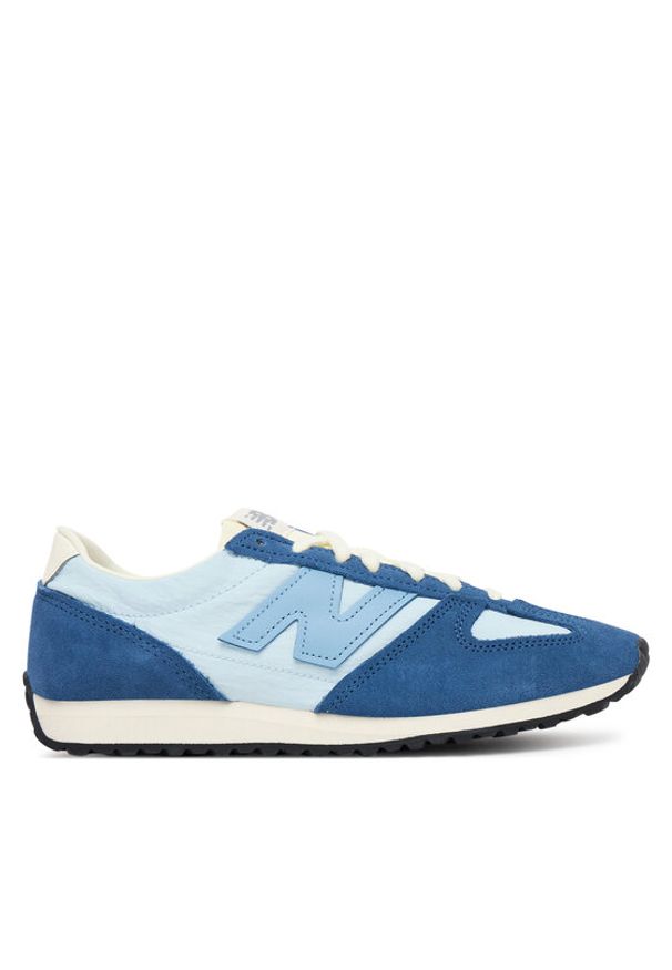 New Balance Sneakersy U471AO W Niebieski. Kolor: niebieski. Materiał: zamsz, skóra