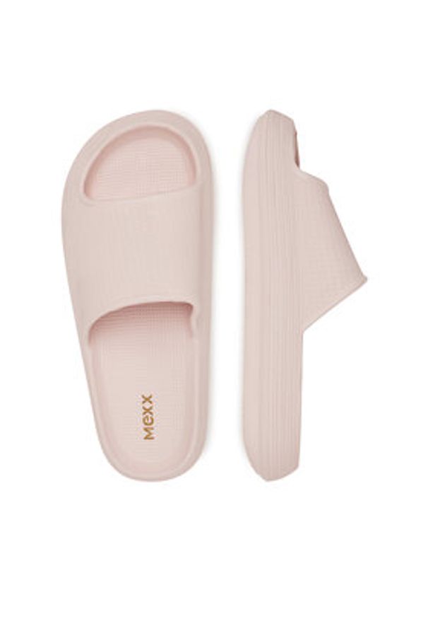 MEXX Klapki MICC1905041W-01 Różowy. Kolor: różowy. Materiał: materiał