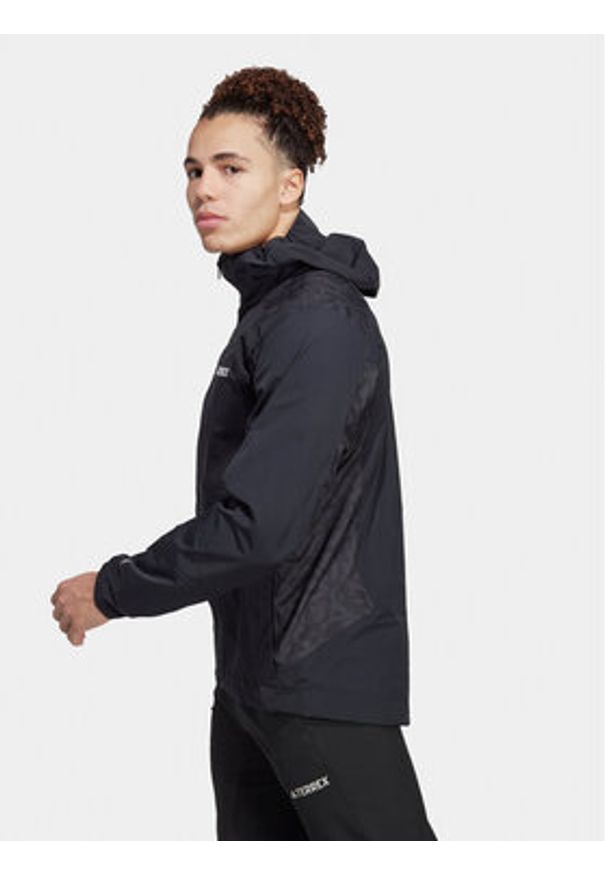 Adidas - adidas Kurtka outdoor Terrex Xperior HN2912 Czarny Slim Fit. Kolor: czarny. Materiał: syntetyk. Sport: outdoor