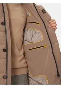 Hetrego - Hetregó Kurtka puchowa Parker 8N436M Beżowy Regular Fit. Kolor: beżowy. Materiał: syntetyk #5