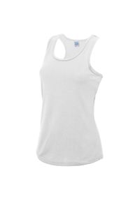 JUST COOL - Kamizelka Top Dla Pań. Kolor: biały. Sport: turystyka piesza #1
